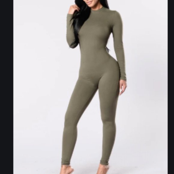 Fashion Nova Pants - Frisky Feline Fashion Nova Jumpsuit